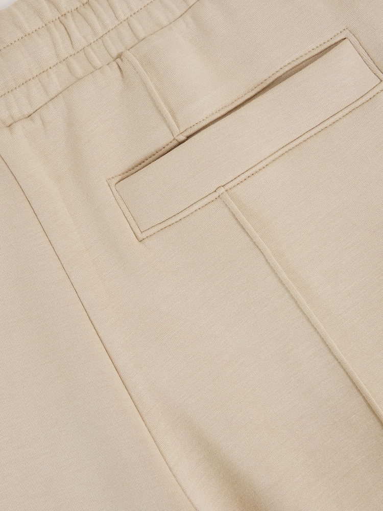 Reiss Sage Green Ronnie Interlock Pintuck Drawstring Joggers - Image 6 of 6