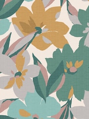 Sunshine Hot House Floral A4 Wallpaper Sample - Image 2 of 3