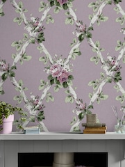 Laura Ashley Grape Elwyn A4 Wallpaper Sample - Image 1 of 3