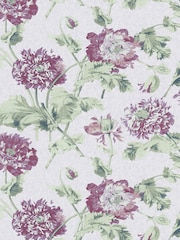 Laura Ashley Grape Hepworth Grape A4 Wallpaper Sample - Image 2 of 3