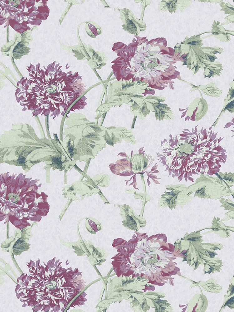 Laura Ashley Grape Hepworth Grape A4 Wallpaper Sample - Image 2 of 3