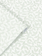 Laura Ashley Eau De Nil Erwood Pale A4 Wallpaper Sample - Image 3 of 3