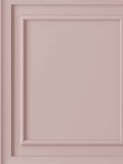 Laura Ashley Blush Redbrook Wood Panel Blush A4 Wallpaper Sample - Image 2 of 3