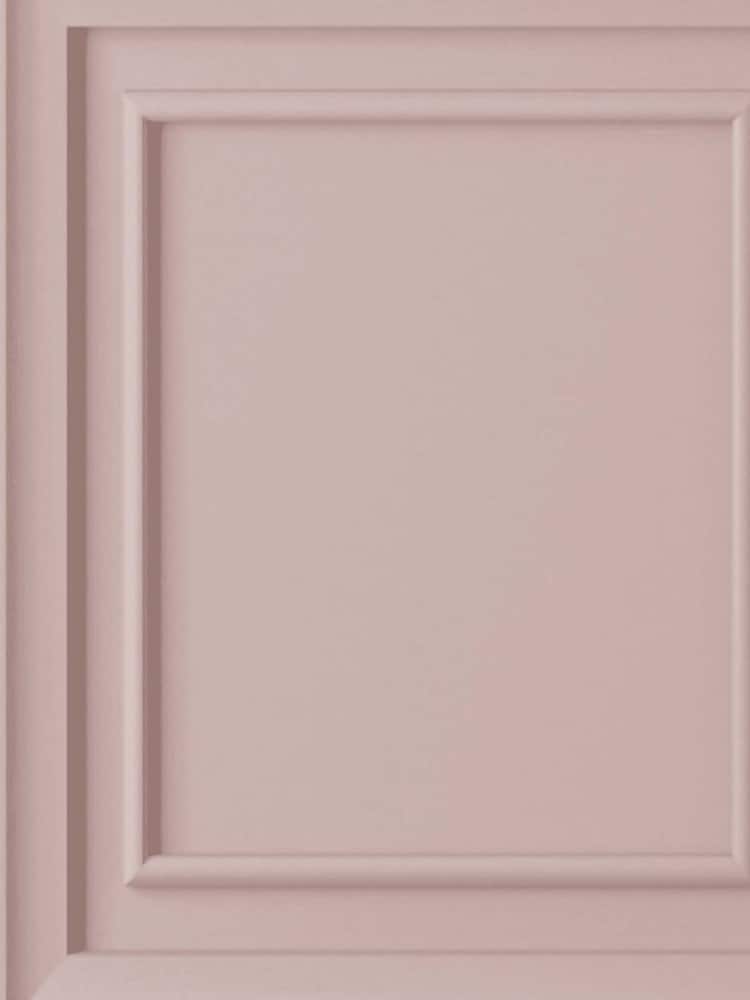 Laura Ashley Blush Redbrook Wood Panel Blush A4 Wallpaper Sample - Image 2 of 3
