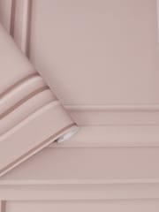 Laura Ashley Blush Redbrook Wood Panel Blush A4 Wallpaper Sample - Image 3 of 3