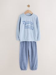 Blue/Ecru Cosmic - Pyjamas mit Jogginghosen 2er-Pack (3–16 J.) - Bild 6 von 10