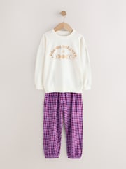 Blue/Ecru Cosmic - Pyjamas mit Jogginghosen 2er-Pack (3–16 J.) - Bild 7 von 10