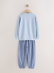 Blue/Ecru Cosmic - Pyjamas mit Jogginghosen 2er-Pack (3–16 J.) - Bild 8 von 10