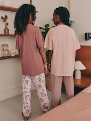 Pink Cowgirl Jogger Pyjamas 2 Pack - Image 2 of 3