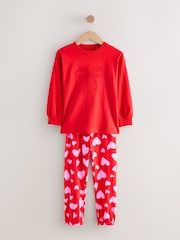 Red Bows/Hearts - Jogger-Schlafanzüge im 3er-Pack (3–16Jahre) - Bild 5 von 9