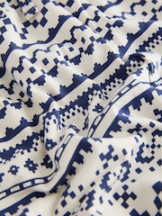 Blue/Grey Bear Print - Fairisle Pyjamas (3-16yrs) - Bild 3 von 4