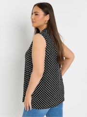 Yours Curve Jersey Button Shirt - Bild 2 von 5