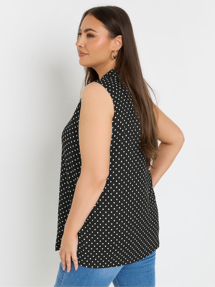 Yours Curve Jersey Button Shirt - Bild 2 von 5