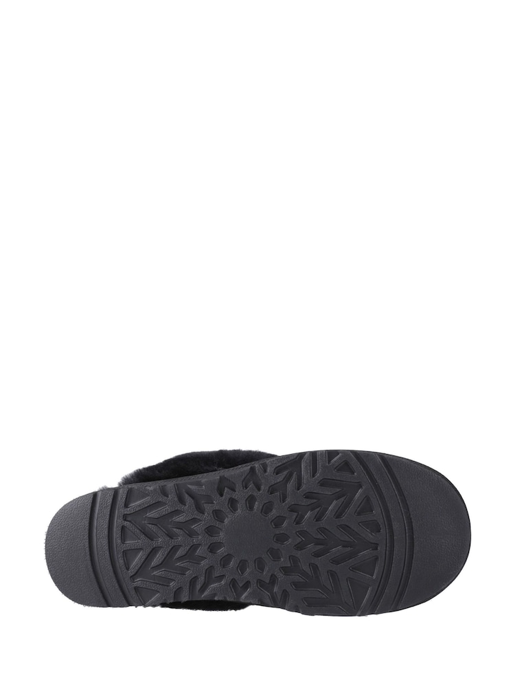 Hush Puppies Samantha Black Mules Slippers - Image 4 of 4
