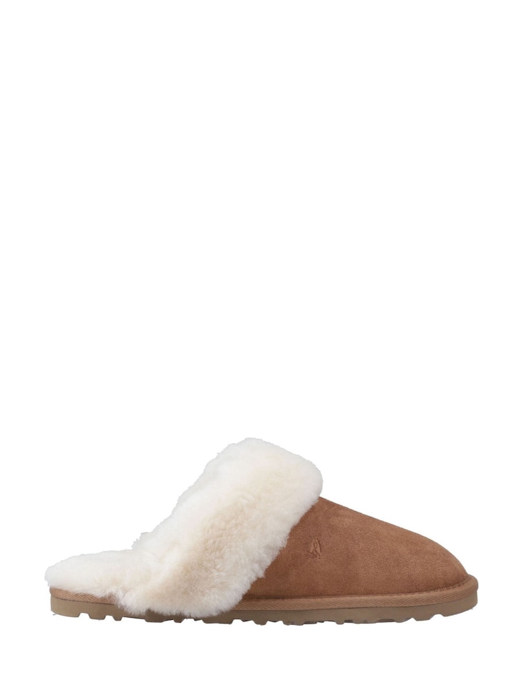 Hush Puppies Samantha Brown Mules Slippers - Image 1 of 4