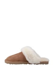 Hush Puppies Samantha Brown Mules Slippers - Image 2 of 4