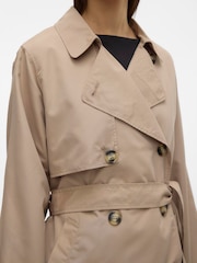 короткий тренч с поясом VERO MODA - Image 4 of 4
