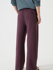 Hush Brown Amie Wide Leg Joggers - Image 3 of 5