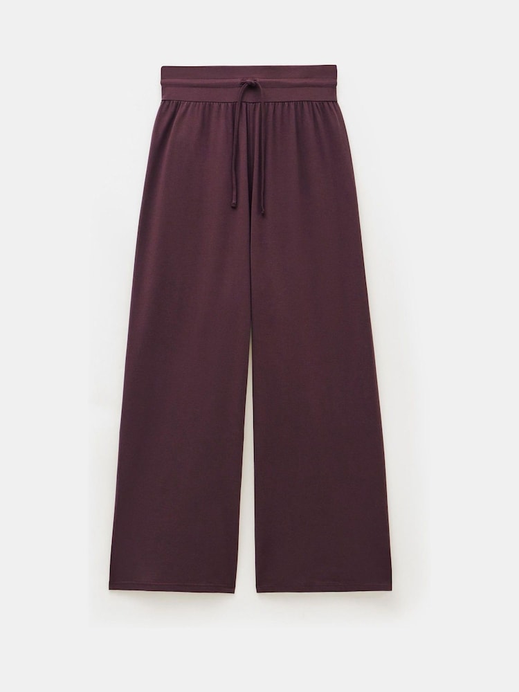 Hush Brown Amie Wide Leg Joggers - Image 5 of 5