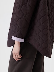 Hush Lilac/Purple Anya Reversible Quilted Liner Jacket - Image 5 of 7