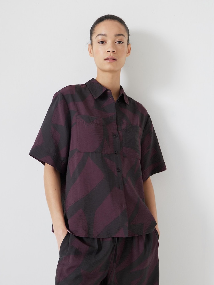 Hush Short Sleeve Collared Shirt - Imagen 1 de 5 Hush Short Sleeve Collared Shirt - Imagen 1 de 5