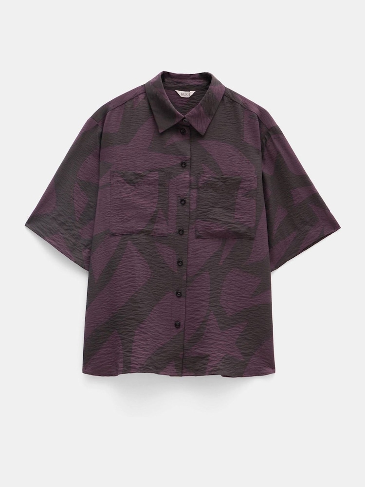 Hush Short Sleeve Collared Shirt - Imagen 5 de 5 Hush Short Sleeve Collared Shirt - Imagen 5 de 5