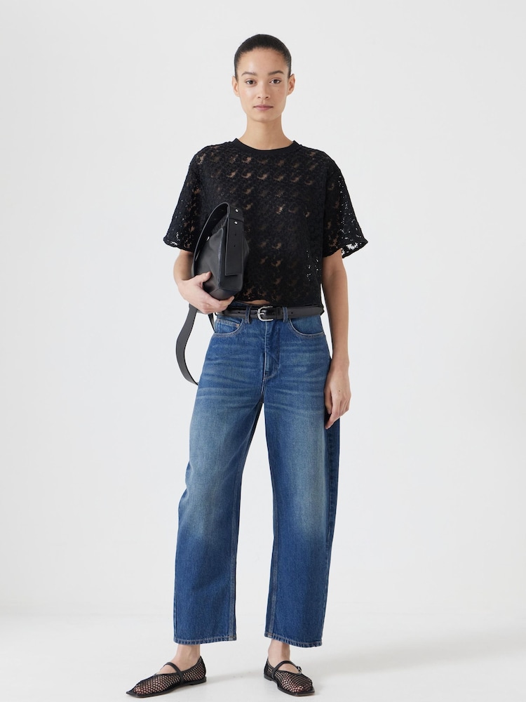Hush Embroidered Floral T-Shirt - Bild 2 von 5 Hush Embroidered Floral T-Shirt - Bild 2 von 5