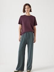 Hush Green Amie Wide Leg Joggers - Image 1 of 5