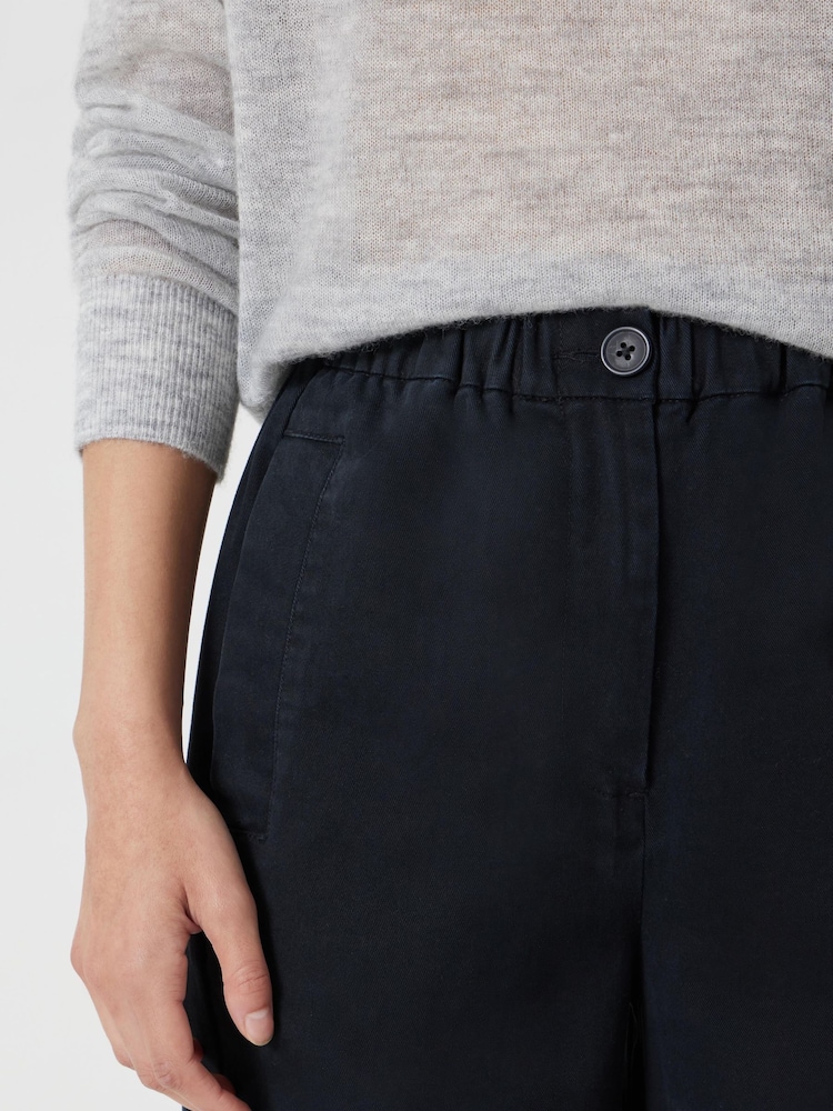Hush Black Jack Barrel Leg Pull On Trousers - Image 4 of 5