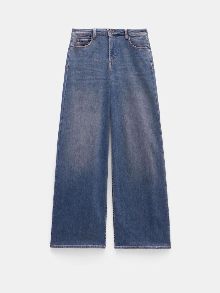 Hush Blue Agnes Wide Leg Jeans - Image 5 of 5