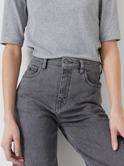 Hush Grey Nessa Wide Leg Jeans - Image 3 of 5