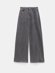 Hush Grey Nessa Wide Leg Jeans - Image 5 of 5