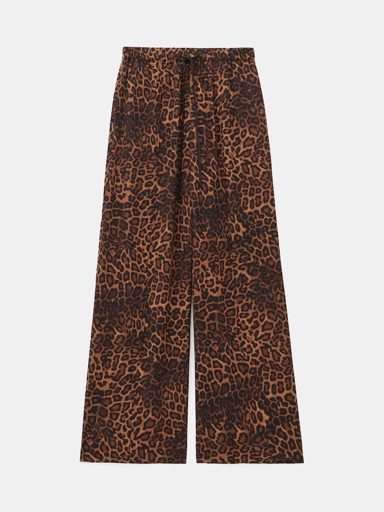 Hush Animal Print Petunia Wide Leg Grey Trousers - Image 5 of 5