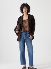 Hush Animal Print Square Neckline Tank Top - Image 2 of 5
