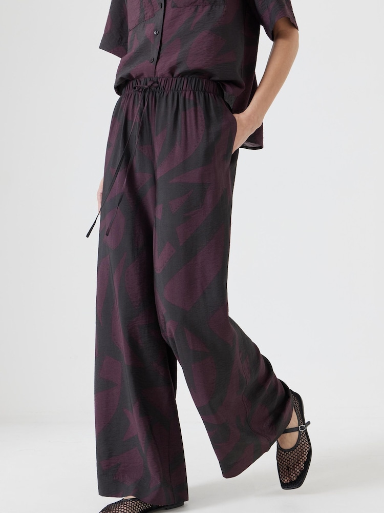 Morado - Pantalones estampados Petunia de Hush - Imagen 2 de 6 Morado - Pantalones estampados Petunia de Hush - Imagen 2 de 6