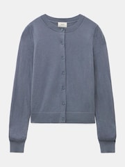 Hush Grey Slim Button Through Knitted Cardigan - Image 5 of 5