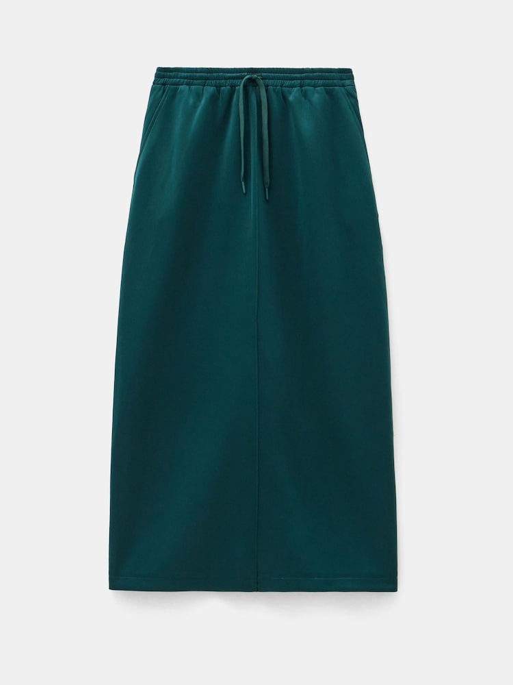 Hush Green Harrison Pintuck Jersey Skirt - Image 5 of 5
