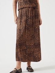 Hush Animal Printed Midi Skirt - Image 2 of 6