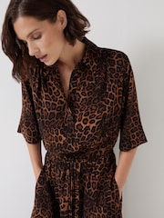 Hush Animal Printed Short Sleeve Dress - Image 2 of 5