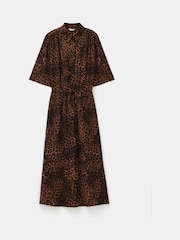 Hush Animal Printed Short Sleeve Dress - Image 5 of 5