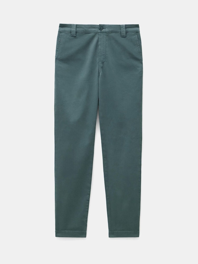 Hush Green 100% Cotton Tanya Tapered Chinos - Image 5 of 5