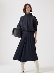 Hush Blue Kiri Wide Culottes - Image 1 of 5