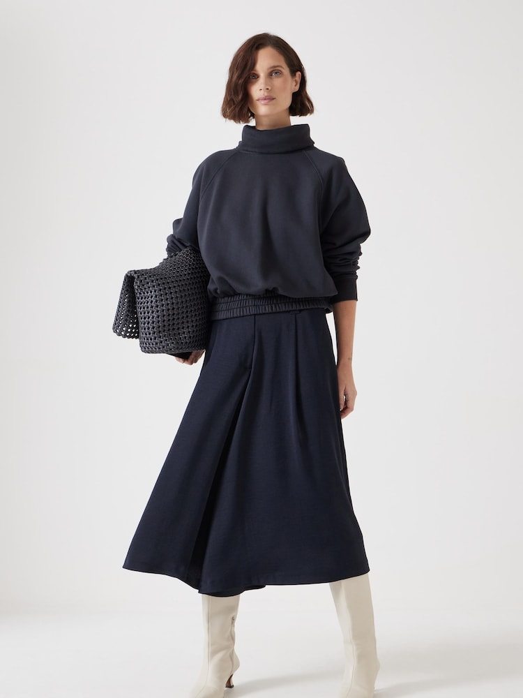 Hush Blue Kiri Wide Culottes - Image 1 of 5