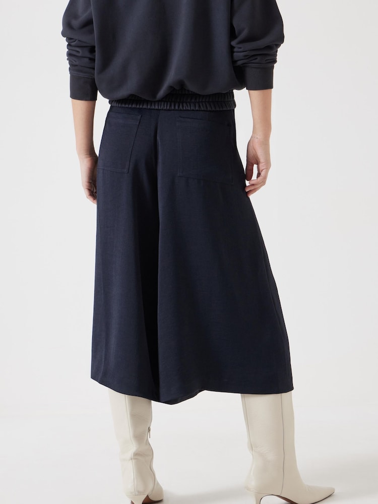 Hush Blue Kiri Wide Culottes - Image 4 of 5