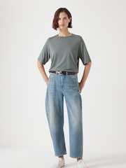 Verde - Hush Reece Relaxed T-Shirt - Imagen 2 de 5