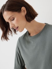 Verde - Hush Reece Relaxed T-Shirt - Imagen 4 de 5