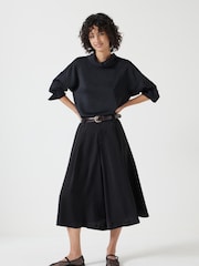 Hush Black Kiri Wide Culottes - Image 1 of 5