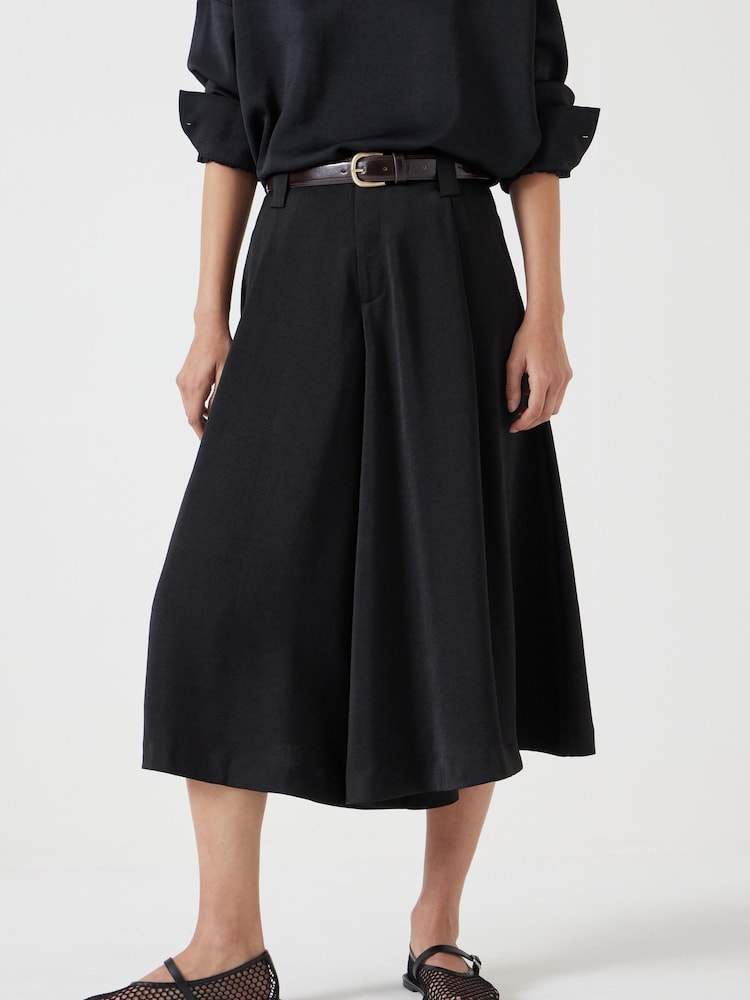 Hush Black Kiri Wide Culottes - Image 2 of 5