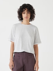 Hush Grey Contrast Layer T-Shirt - Image 1 of 5