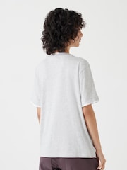 Hush Grey Contrast Layer T-Shirt - Image 3 of 5